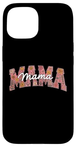 Mama-Buchstaben-Druck, lustig, Muttertag Hülle für iPhone 15 Mama-Buchstaben-Druck, lustig, Muttertag Hülle für iPhone 15 von Womens Mama Shirts For Women Best Mom Ever