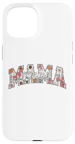Mama-Buchstaben-Druck, lustig, Muttertag Hülle für iPhone 15 Mama-Buchstaben-Druck, lustig, Muttertag Hülle für iPhone 15 von Womens Mama Shirts For Women Best Mom Ever