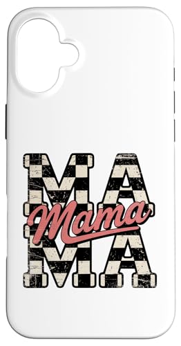 Mama-Buchstaben-Druck, lustig, Muttertag Hülle für iPhone 16 Plus Mama-Buchstaben-Druck, lustig, Muttertag Hülle für iPhone 16 Plus von Womens Mama Shirts For Women Best Mom Ever