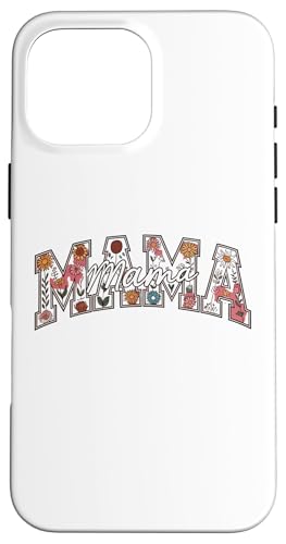 Mama-Buchstaben-Druck, lustig, Muttertag Hülle für iPhone 16 Pro Max Mama-Buchstaben-Druck, lustig, Muttertag Hülle für iPhone 16 Pro Max von Womens Mama Shirts For Women Best Mom Ever