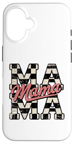 Mama-Buchstaben-Druck, lustig, Muttertag Hülle für iPhone 16 Mama-Buchstaben-Druck, lustig, Muttertag Hülle für iPhone 16 von Womens Mama Shirts For Women Best Mom Ever