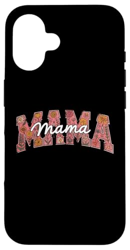Mama-Buchstaben-Druck, lustig, Muttertag Hülle für iPhone 16 Mama-Buchstaben-Druck, lustig, Muttertag Hülle für iPhone 16 von Womens Mama Shirts For Women Best Mom Ever