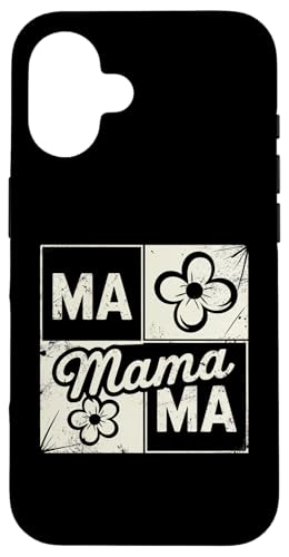 Mama-Buchstaben-Druck, lustig, Muttertag Hülle für iPhone 16 Mama-Buchstaben-Druck, lustig, Muttertag Hülle für iPhone 16 von Womens Mama Shirts For Women Best Mom Ever