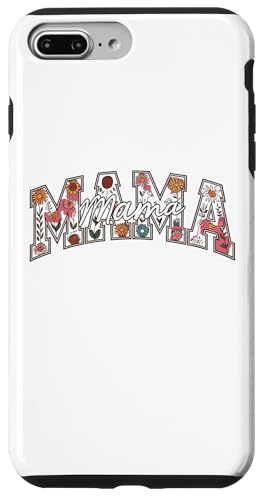 Mama-Buchstaben-Druck, lustig, Muttertag Hülle für iPhone 7 Plus/8 Plus Mama-Buchstaben-Druck, lustig, Muttertag Hülle für iPhone 7 Plus/8 Plus von Womens Mama Shirts For Women Best Mom Ever