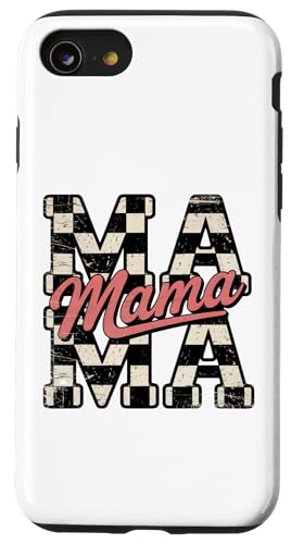 Mama-Buchstaben-Druck, lustig, Muttertag Hülle für iPhone SE (2020) / 7 / 8 von Womens Mama Shirts For Women Best Mom Ever