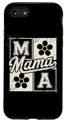 Mama-Buchstaben-Druck, lustig, Muttertag Hülle für iPhone SE (2020) / 7 / 8 von Womens Mama Shirts For Women Best Mom Ever