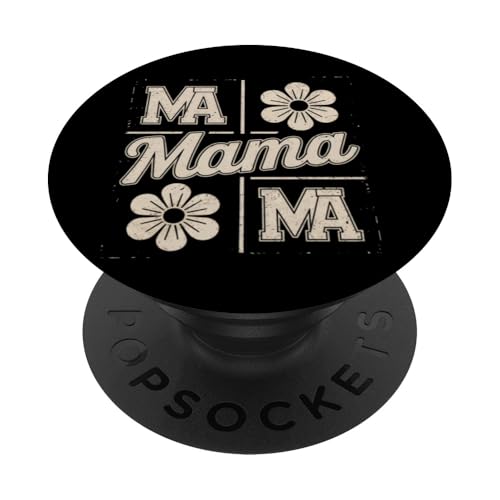 Mama-Buchstaben-Druck, lustig, Muttertag PopSockets Klebender PopGrip von Womens Mama Shirts For Women Best Mom Ever
