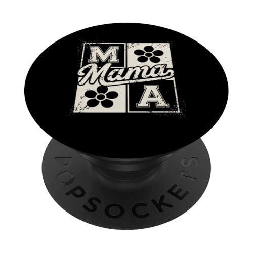 Mama-Buchstaben-Druck, lustig, Muttertag PopSockets Klebender PopGrip von Womens Mama Shirts For Women Best Mom Ever