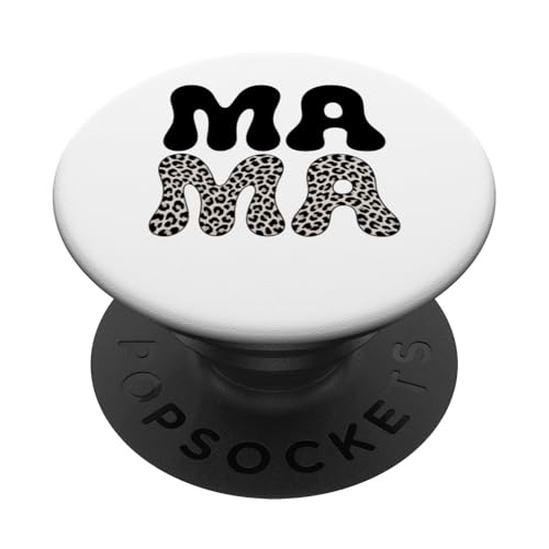 Mama-Buchstaben-Druck, lustig, Muttertag PopSockets Klebender PopGrip von Womens Mama Shirts For Women Best Mom Ever