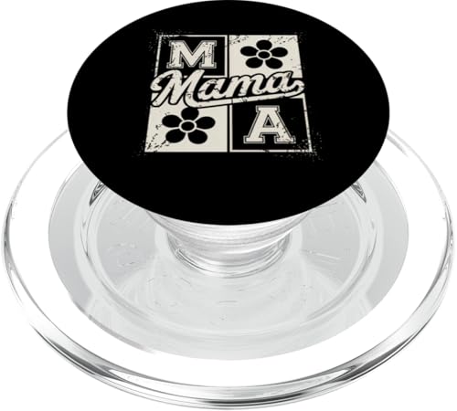 Mama-Buchstaben-Druck, lustig, Muttertag PopSockets PopGrip für MagSafe von Womens Mama Shirts For Women Best Mom Ever