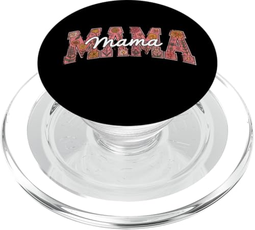 Mama-Buchstaben-Druck, lustig, Muttertag PopSockets PopGrip für MagSafe von Womens Mama Shirts For Women Best Mom Ever
