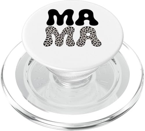 Mama-Buchstaben-Druck, lustig, Muttertag PopSockets PopGrip für MagSafe von Womens Mama Shirts For Women Best Mom Ever