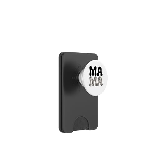 Mama-Buchstaben-Druck, lustig, Muttertag PopSockets PopWallet für MagSafe von Womens Mama Shirts For Women Best Mom Ever