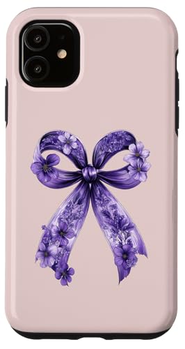 Kokette Schleife Epilepsie Bewusstsein Lila Band Mädchen Mama Hülle für iPhone 11 Kokette Schleife Epilepsie Bewusstsein Lila Band Mädchen Mama Hülle für iPhone 11 von Womens Pink Coquette Bow Epilepsy Awareness Gifts