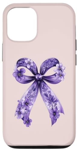 Kokette Schleife Epilepsie Bewusstsein Lila Band Mädchen Mama Hülle für iPhone 12/12 Pro Kokette Schleife Epilepsie Bewusstsein Lila Band Mädchen Mama Hülle für iPhone 12/12 Pro von Womens Pink Coquette Bow Epilepsy Awareness Gifts