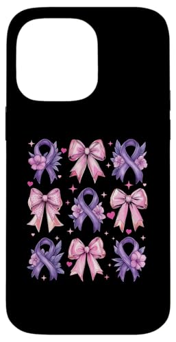 Kokette Schleife Epilepsie Bewusstsein Lila Band Mädchen Mama Hülle für iPhone 14 Pro Max Kokette Schleife Epilepsie Bewusstsein Lila Band Mädchen Mama Hülle für iPhone 14 Pro Max von Womens Pink Coquette Bow Epilepsy Awareness Gifts