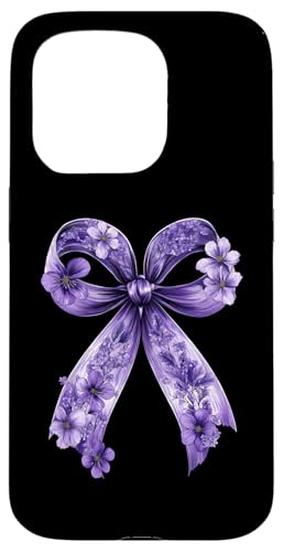 Kokette Schleife Epilepsie Bewusstsein Lila Band Mädchen Mama Hülle für iPhone 15 Pro Kokette Schleife Epilepsie Bewusstsein Lila Band Mädchen Mama Hülle für iPhone 15 Pro von Womens Pink Coquette Bow Epilepsy Awareness Gifts
