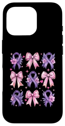 Kokette Schleife Epilepsie Bewusstsein Lila Band Mädchen Mama Hülle für iPhone 16 Pro Kokette Schleife Epilepsie Bewusstsein Lila Band Mädchen Mama Hülle für iPhone 16 Pro von Womens Pink Coquette Bow Epilepsy Awareness Gifts