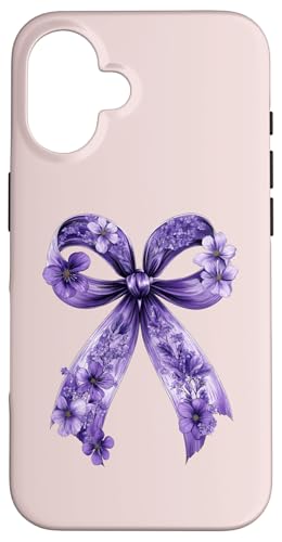 Kokette Schleife Epilepsie Bewusstsein Lila Band Mädchen Mama Hülle für iPhone 16 Kokette Schleife Epilepsie Bewusstsein Lila Band Mädchen Mama Hülle für iPhone 16 von Womens Pink Coquette Bow Epilepsy Awareness Gifts