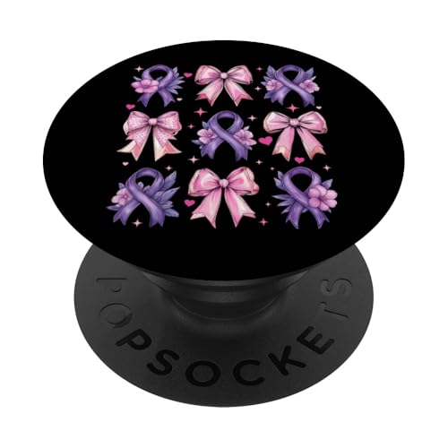 Kokette Schleife Epilepsie Bewusstsein Lila Band Mädchen Mama PopSockets Klebender PopGrip Kokette Schleife Epilepsie Bewusstsein Lila Band Mädchen Mama PopSockets Klebender PopGrip von Womens Pink Coquette Bow Epilepsy Awareness Gifts