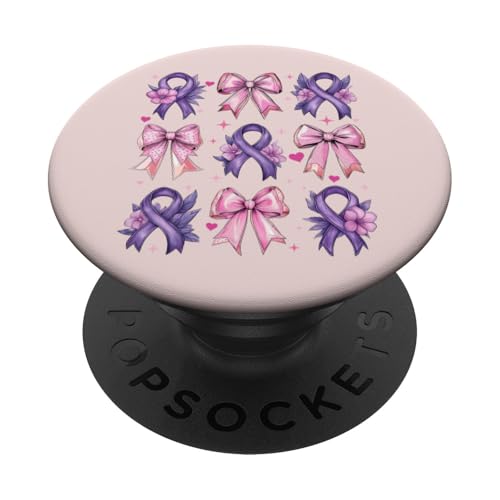 Kokette Schleife Epilepsie Bewusstsein Lila Band Mädchen Mama PopSockets Klebender PopGrip Kokette Schleife Epilepsie Bewusstsein Lila Band Mädchen Mama PopSockets Klebender PopGrip von Womens Pink Coquette Bow Epilepsy Awareness Gifts