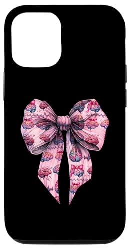 Kokette Schleife Epilepsie Bewusstsein Mädchen Mutter Muttertag Hülle für iPhone 12/12 Pro von Womens Pink Coquette Bow Epilepsy Awareness Gifts