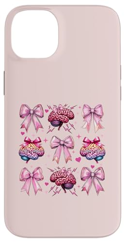 Kokette Schleife Epilepsie Bewusstsein Mädchen Mutter Muttertag Hülle für iPhone 14 Plus Kokette Schleife Epilepsie Bewusstsein Mädchen Mutter Muttertag Hülle für iPhone 14 Plus von Womens Pink Coquette Bow Epilepsy Awareness Gifts