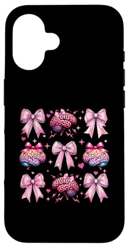 Kokette Schleife Epilepsie Bewusstsein Mädchen Mutter Muttertag Hülle für iPhone 16 Kokette Schleife Epilepsie Bewusstsein Mädchen Mutter Muttertag Hülle für iPhone 16 von Womens Pink Coquette Bow Epilepsy Awareness Gifts