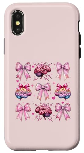 Kokette Schleife Epilepsie Bewusstsein Mädchen Mutter Muttertag Hülle für iPhone X/XS Kokette Schleife Epilepsie Bewusstsein Mädchen Mutter Muttertag Hülle für iPhone X/XS von Womens Pink Coquette Bow Epilepsy Awareness Gifts