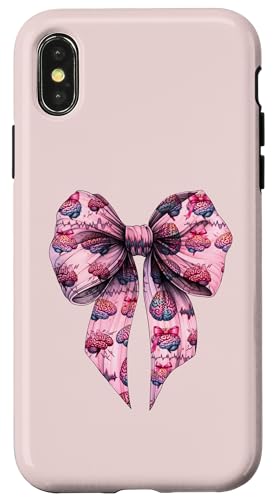 Kokette Schleife Epilepsie Bewusstsein Mädchen Mutter Muttertag Hülle für iPhone X/XS Kokette Schleife Epilepsie Bewusstsein Mädchen Mutter Muttertag Hülle für iPhone X/XS von Womens Pink Coquette Bow Epilepsy Awareness Gifts