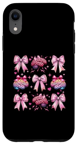 Kokette Schleife Epilepsie Bewusstsein Mädchen Mutter Muttertag Hülle für iPhone XR Kokette Schleife Epilepsie Bewusstsein Mädchen Mutter Muttertag Hülle für iPhone XR von Womens Pink Coquette Bow Epilepsy Awareness Gifts