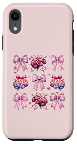 Kokette Schleife Epilepsie Bewusstsein Mädchen Mutter Muttertag Hülle für iPhone XR Kokette Schleife Epilepsie Bewusstsein Mädchen Mutter Muttertag Hülle für iPhone XR von Womens Pink Coquette Bow Epilepsy Awareness Gifts