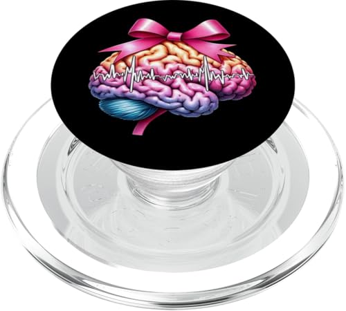 Kokette Schleife Epilepsie Bewusstsein Mädchen Mutter Muttertag PopSockets PopGrip für MagSafe Kokette Schleife Epilepsie Bewusstsein Mädchen Mutter Muttertag PopSockets PopGrip für MagSafe von Womens Pink Coquette Bow Epilepsy Awareness Gifts