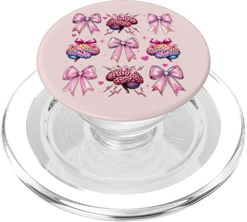 Kokette Schleife Epilepsie Bewusstsein Mädchen Mutter Muttertag PopSockets PopGrip für MagSafe Kokette Schleife Epilepsie Bewusstsein Mädchen Mutter Muttertag PopSockets PopGrip für MagSafe von Womens Pink Coquette Bow Epilepsy Awareness Gifts