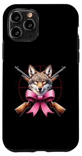 Coquette Bow Coyote Hunter Jagd Mädchen Mama Muttertag Hülle für iPhone 11 Pro Coquette Bow Coyote Hunter Jagd Mädchen Mama Muttertag Hülle für iPhone 11 Pro von Womens Pink Coquette Ribbon Coyote Hunter Gifts