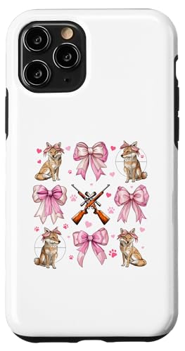 Coquette Bow Coyote Hunter Jagd Mädchen Mama Muttertag Hülle für iPhone 11 Pro Coquette Bow Coyote Hunter Jagd Mädchen Mama Muttertag Hülle für iPhone 11 Pro von Womens Pink Coquette Ribbon Coyote Hunter Gifts