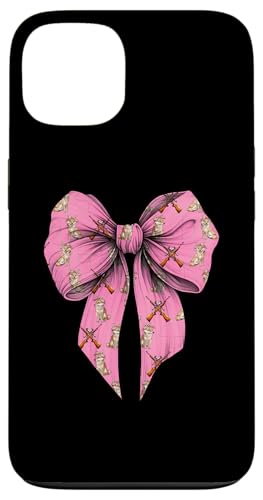 Coquette Bow Coyote Hunter Jagd Mädchen Mama Muttertag Hülle für iPhone 13 Coquette Bow Coyote Hunter Jagd Mädchen Mama Muttertag Hülle für iPhone 13 von Womens Pink Coquette Ribbon Coyote Hunter Gifts