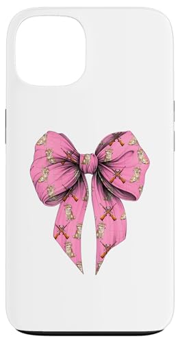 Coquette Bow Coyote Hunter Jagd Mädchen Mama Muttertag Hülle für iPhone 13 Coquette Bow Coyote Hunter Jagd Mädchen Mama Muttertag Hülle für iPhone 13 von Womens Pink Coquette Ribbon Coyote Hunter Gifts