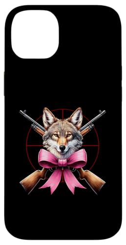 Coquette Bow Coyote Hunter Jagd Mädchen Mama Muttertag Hülle für iPhone 14 Plus Coquette Bow Coyote Hunter Jagd Mädchen Mama Muttertag Hülle für iPhone 14 Plus von Womens Pink Coquette Ribbon Coyote Hunter Gifts
