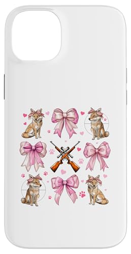 Coquette Bow Coyote Hunter Jagd Mädchen Mama Muttertag Hülle für iPhone 14 Plus Coquette Bow Coyote Hunter Jagd Mädchen Mama Muttertag Hülle für iPhone 14 Plus von Womens Pink Coquette Ribbon Coyote Hunter Gifts
