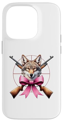 Coquette Bow Coyote Hunter Jagd Mädchen Mama Muttertag Hülle für iPhone 14 Pro Coquette Bow Coyote Hunter Jagd Mädchen Mama Muttertag Hülle für iPhone 14 Pro von Womens Pink Coquette Ribbon Coyote Hunter Gifts