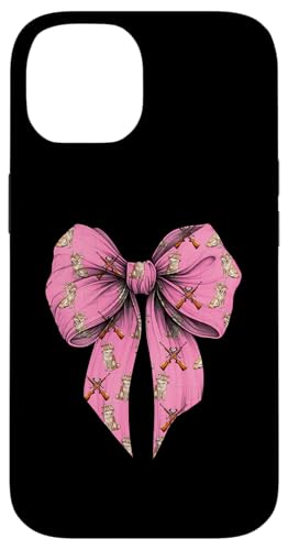 Coquette Bow Coyote Hunter Jagd Mädchen Mama Muttertag Hülle für iPhone 14 Coquette Bow Coyote Hunter Jagd Mädchen Mama Muttertag Hülle für iPhone 14 von Womens Pink Coquette Ribbon Coyote Hunter Gifts