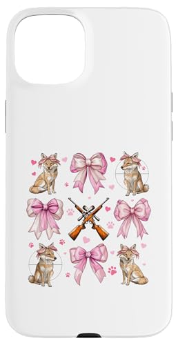 Coquette Bow Coyote Hunter Jagd Mädchen Mama Muttertag Hülle für iPhone 15 Plus Coquette Bow Coyote Hunter Jagd Mädchen Mama Muttertag Hülle für iPhone 15 Plus von Womens Pink Coquette Ribbon Coyote Hunter Gifts