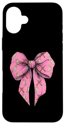 Coquette Bow Coyote Hunter Jagd Mädchen Mama Muttertag Hülle für iPhone 16 Plus Coquette Bow Coyote Hunter Jagd Mädchen Mama Muttertag Hülle für iPhone 16 Plus von Womens Pink Coquette Ribbon Coyote Hunter Gifts