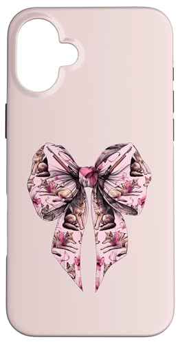Coquette Bow Coyote Hunter Jagd Mädchen Mama Muttertag Hülle für iPhone 16 Plus Coquette Bow Coyote Hunter Jagd Mädchen Mama Muttertag Hülle für iPhone 16 Plus von Womens Pink Coquette Ribbon Coyote Hunter Gifts