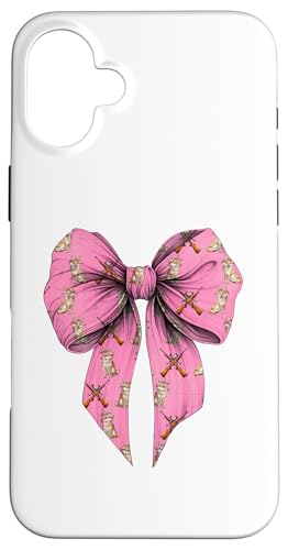 Coquette Bow Coyote Hunter Jagd Mädchen Mama Muttertag Hülle für iPhone 16 Plus Coquette Bow Coyote Hunter Jagd Mädchen Mama Muttertag Hülle für iPhone 16 Plus von Womens Pink Coquette Ribbon Coyote Hunter Gifts