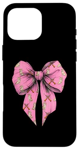 Coquette Bow Coyote Hunter Jagd Mädchen Mama Muttertag Hülle für iPhone 16 Pro Max Coquette Bow Coyote Hunter Jagd Mädchen Mama Muttertag Hülle für iPhone 16 Pro Max von Womens Pink Coquette Ribbon Coyote Hunter Gifts