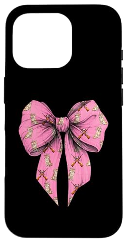 Coquette Bow Coyote Hunter Jagd Mädchen Mama Muttertag Hülle für iPhone 16 Pro Coquette Bow Coyote Hunter Jagd Mädchen Mama Muttertag Hülle für iPhone 16 Pro von Womens Pink Coquette Ribbon Coyote Hunter Gifts