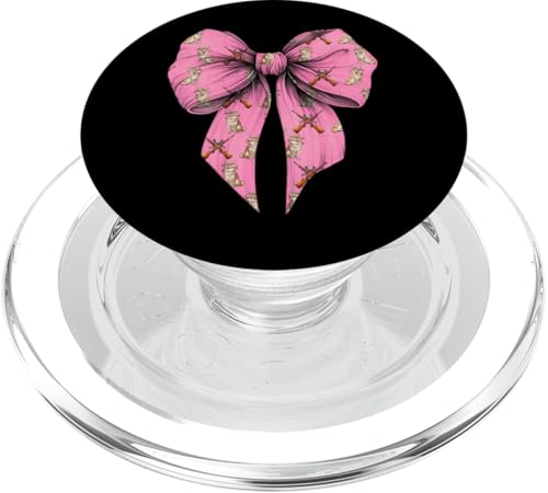 Coquette Bow Coyote Hunter Jagd Mädchen Mama Muttertag PopSockets PopGrip für MagSafe Coquette Bow Coyote Hunter Jagd Mädchen Mama Muttertag PopSockets PopGrip für MagSafe von Womens Pink Coquette Ribbon Coyote Hunter Gifts