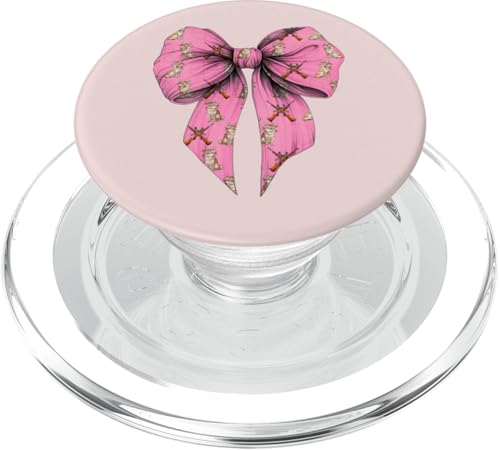 Coquette Bow Coyote Hunter Jagd Mädchen Mama Muttertag PopSockets PopGrip für MagSafe Coquette Bow Coyote Hunter Jagd Mädchen Mama Muttertag PopSockets PopGrip für MagSafe von Womens Pink Coquette Ribbon Coyote Hunter Gifts